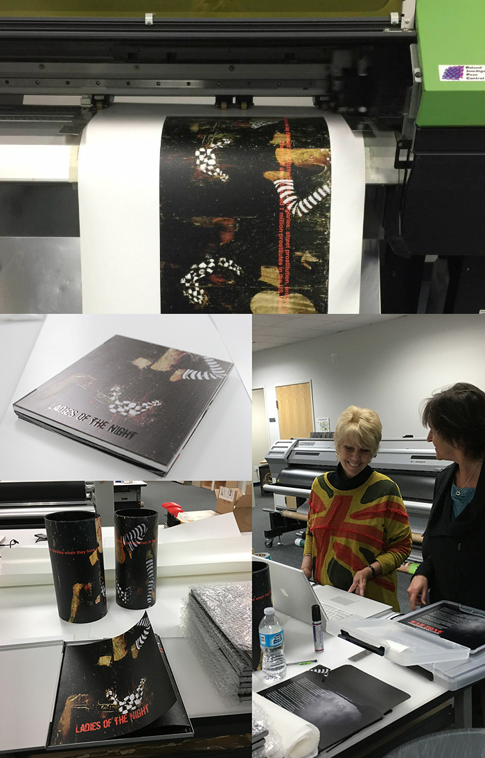 Artistas crean obras con Impresoras UV de Roland