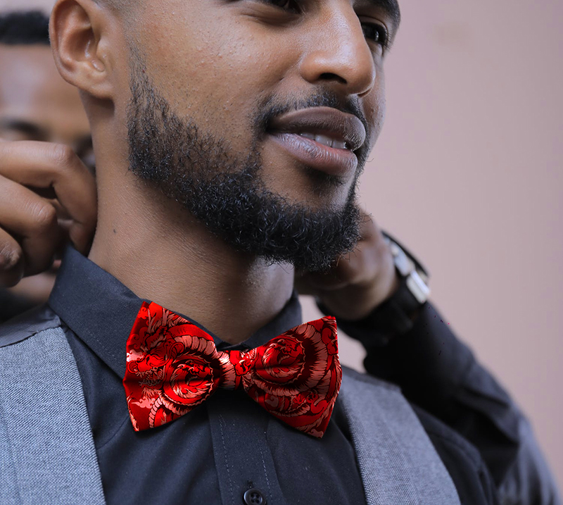 dye sublimated bow tie