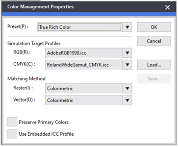 VersaWorks 6 Rip Software Color Management