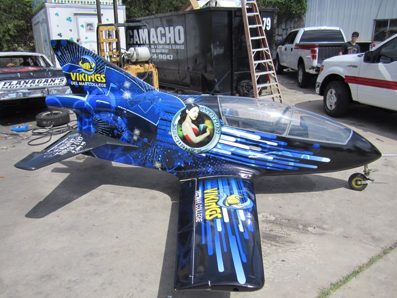 light aircraft wrap