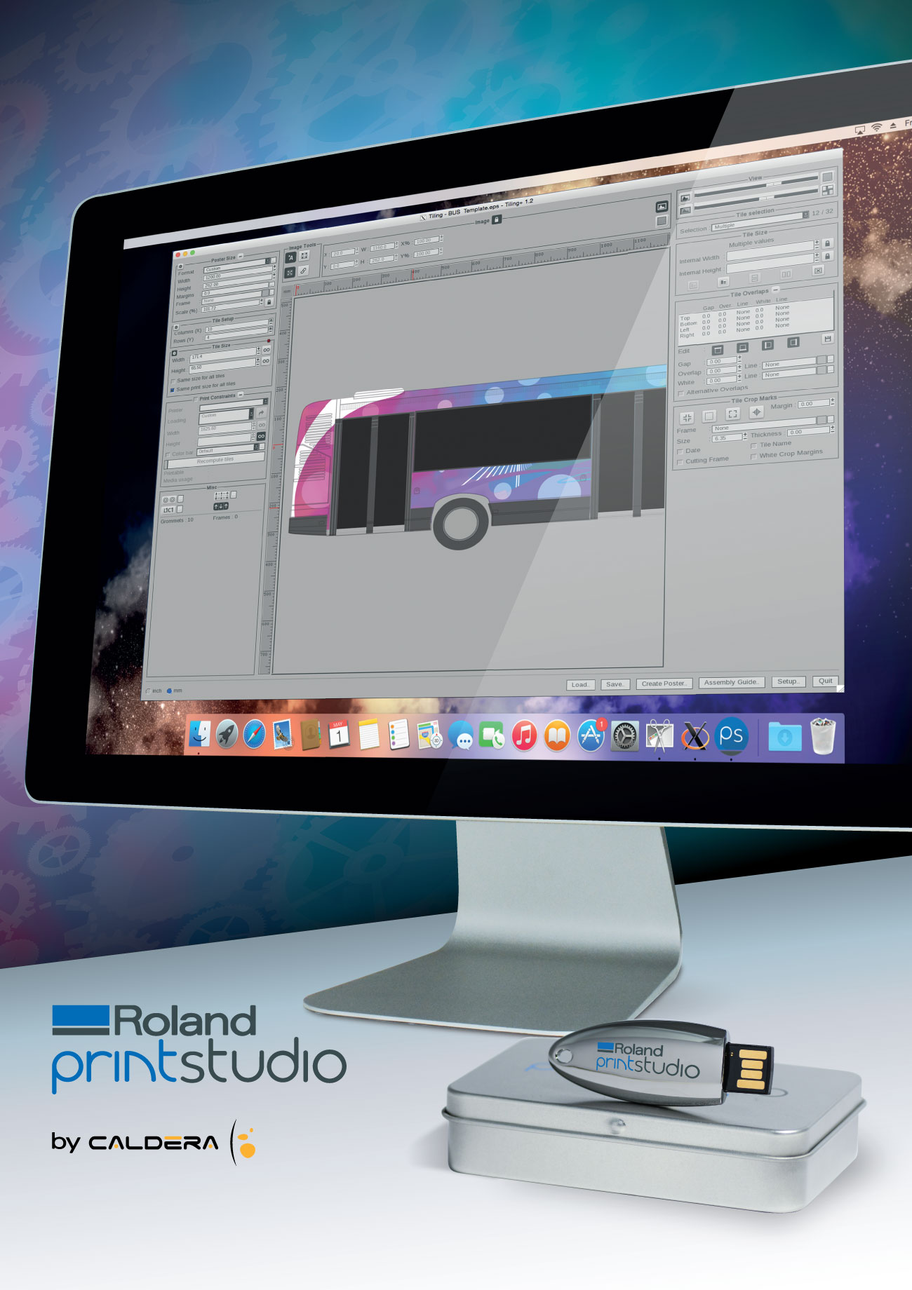 New Roland PrintStudio by Caldera RIP Software Release for Mac OS Users