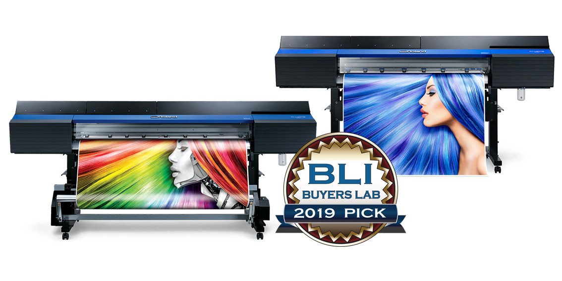 Las impresoras/cortadoras de la serie VG de Roland DG obtienen dos prestigiosos Premios de Buyer's Lab