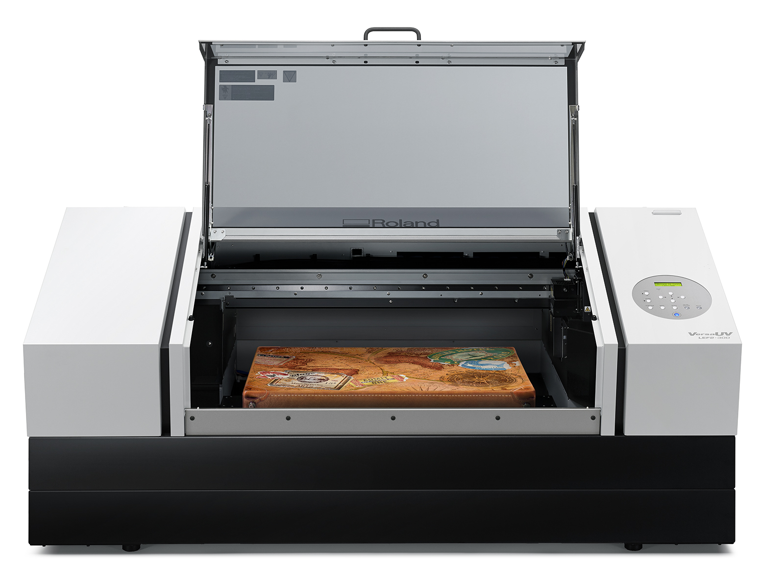 Imagen de la nueva Impresora UV de cama plana VersaUV LEF2-300D