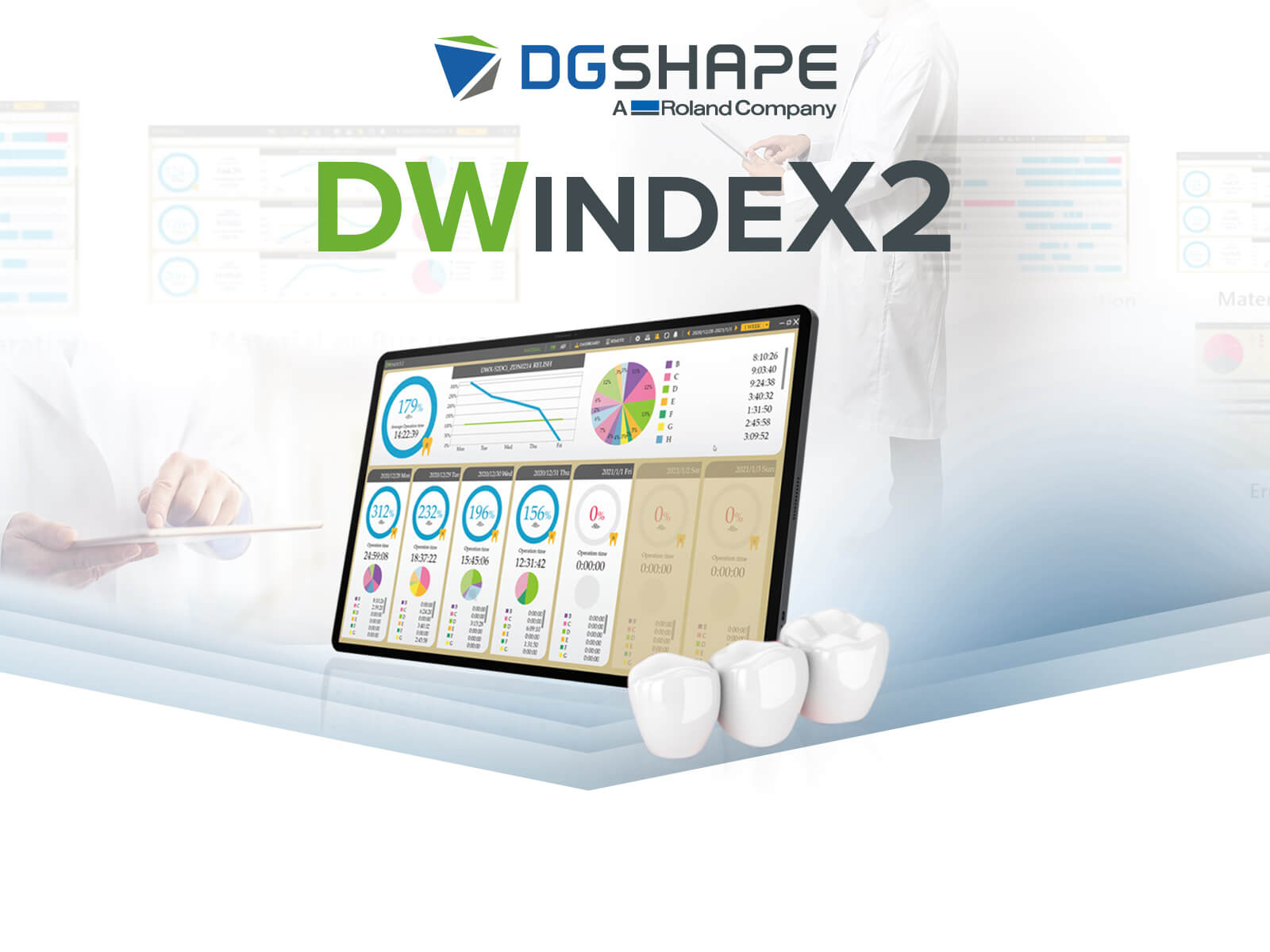 DGSHAPE Americas has announced the release of new DWindeX2 Software for all current DWX series dental mills.