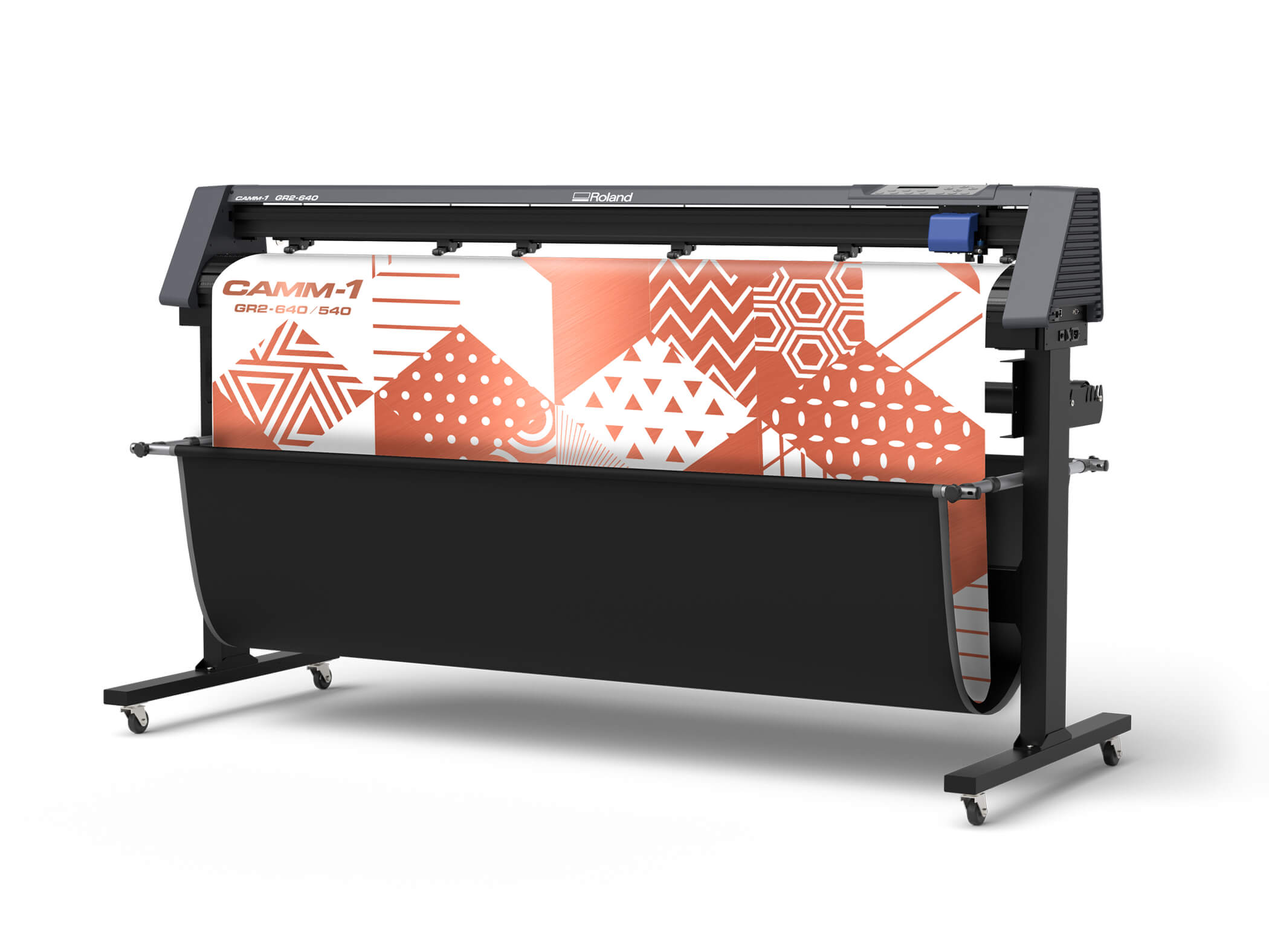 Roland DG's newly launched CAMM-1 GR2 series large-format vinyl cutters.