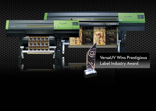 2010 VersaUV makes the headlines again.  First with the new 54” LEC-540 and next by winning the prestigious Label Industry Global Award for New Innovation.