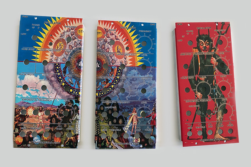 Estos coloridos paneles fueron impresos con una impresora UV de cama plana LEF de Roland DG