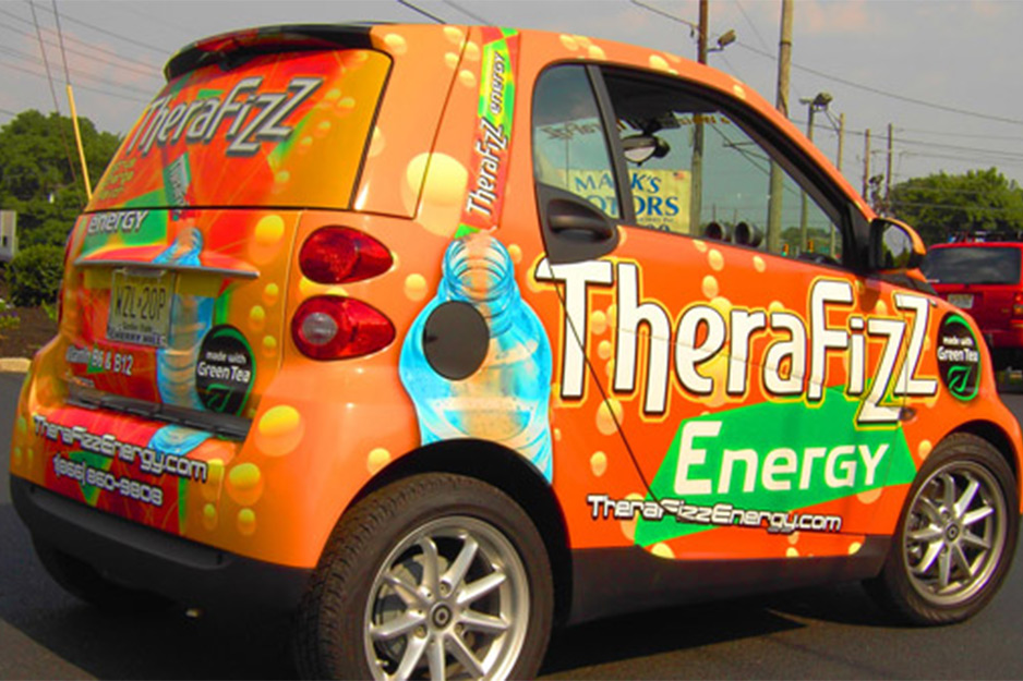 Arizona Tea Car Wrap, Instinct Brand Arizona Ice Tea Inspire Miata