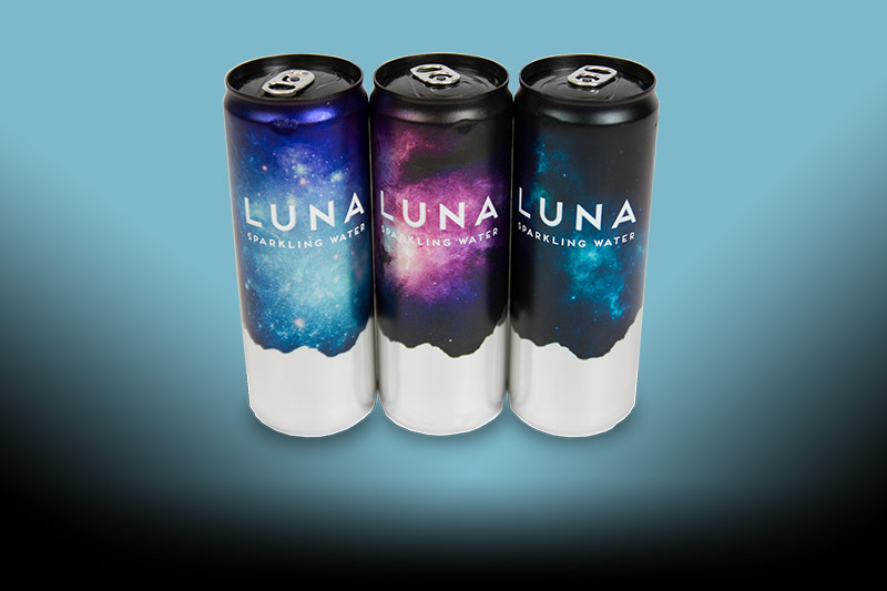 Printed cans with UV Printing