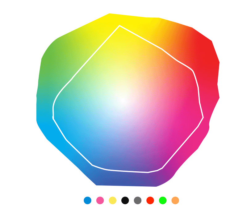 8 colores
