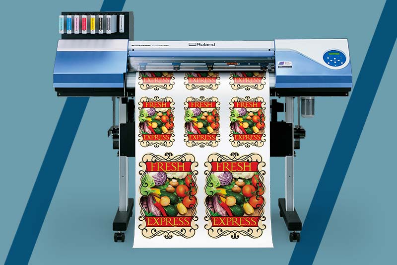 Large Format Inkjet Printers Cutters Versacamm Vsi Roland Dga