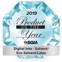 2019 Product of the Year - Digital Inks - Solvent/Eco-Solvent/Latex
