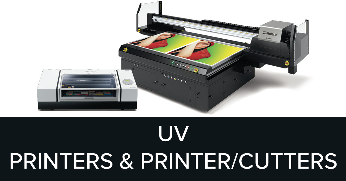Airfield tøjlerne Definition UV Printers and Printer/Cutters | Roland DGA